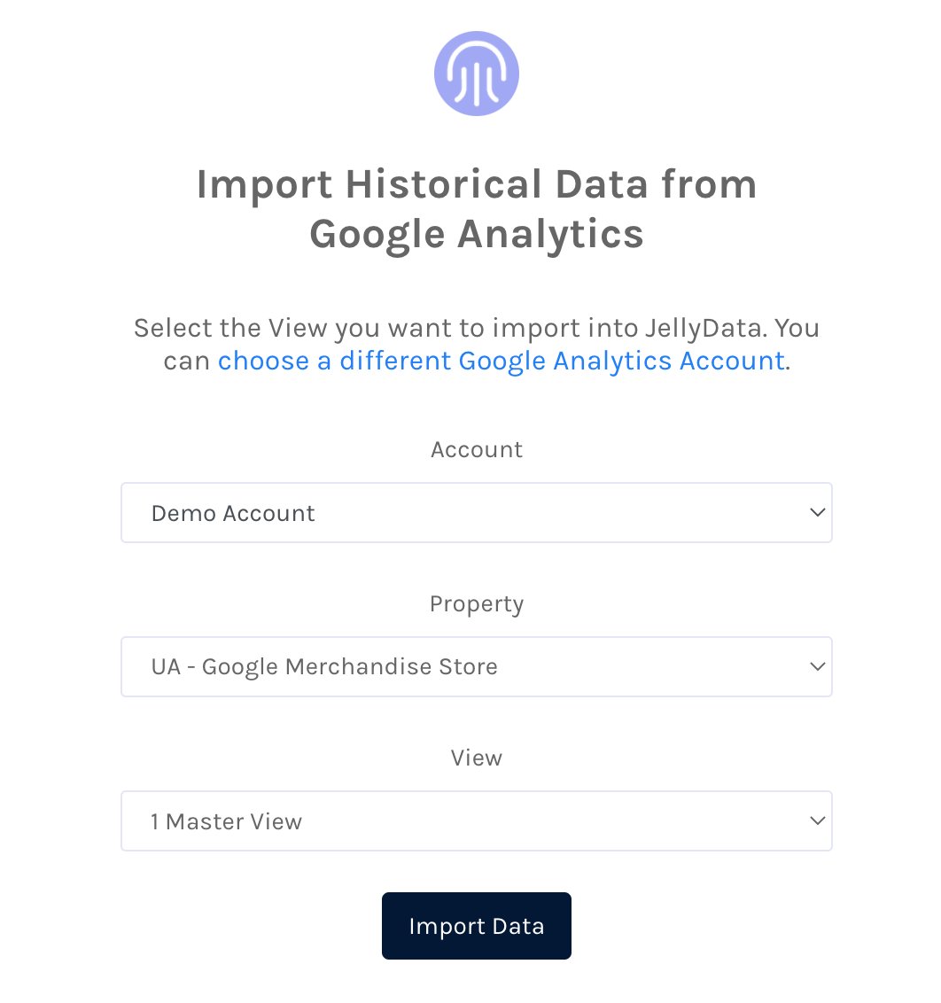2. Choose your Google analytics View and it's done 😀