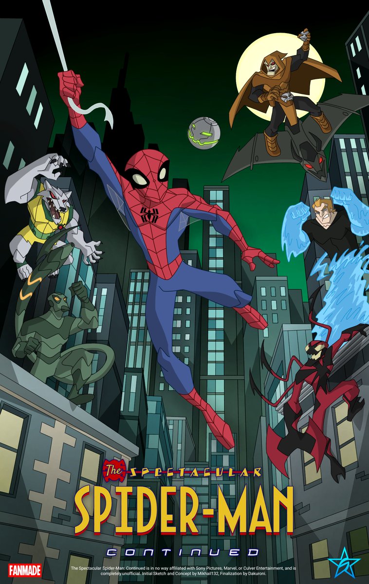 TSSM_Continued's tweet photo. While we work on the TSSM: Geography 101 movie, we wanted to finally give you something in tbe meanwhile that we've been hiding for a bit now!
.
Our own TSSM Season 3 Character Poster! Hope you guys like it! 🤟❤#SpiderMan #season3 #spectacularspiderman #poster https://t.co/eaXSfL6E2H