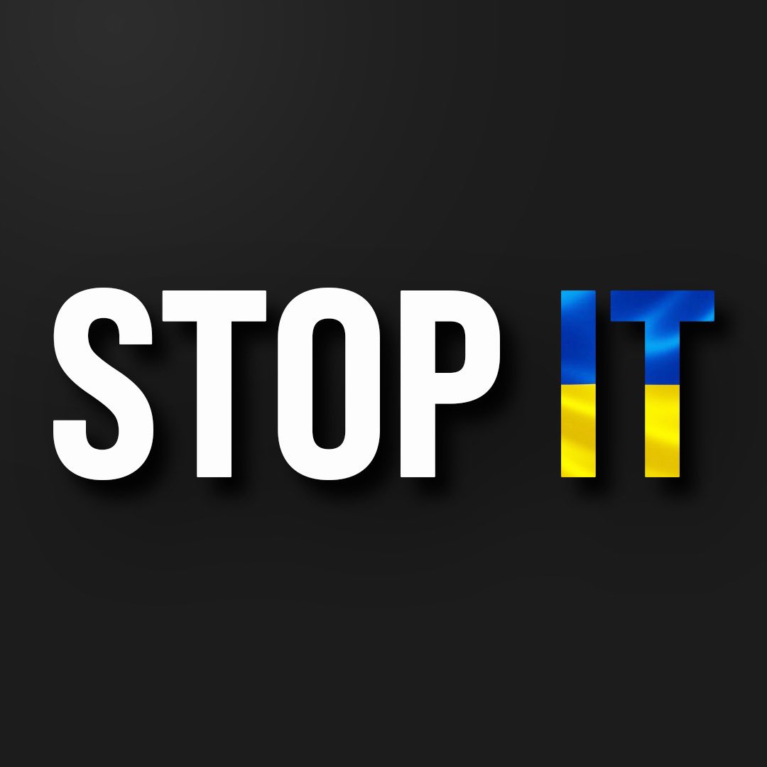 JacopoDT's tweet photo. War is never a solution #NoWar #StopWarInUkraine #StopIt https://t.co/alswKwOFis