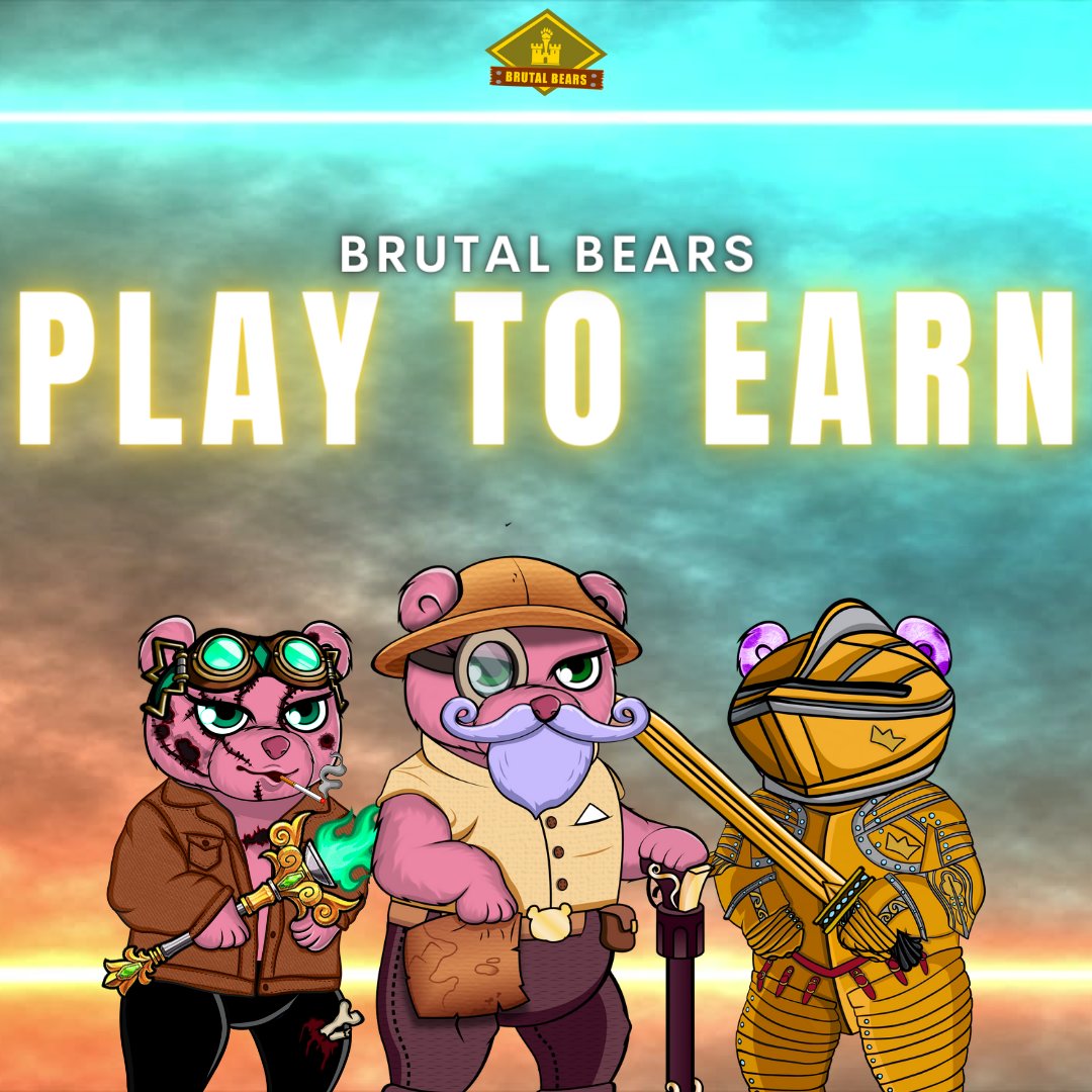Fluid_dmac_pk's tweet photo. #NFTCommunity @BrutalBearsNFT  Mint Is Live

Brutal Bear #NFTs grants you access to their series of play to earn game, earning you weekly &amp; monthly income!

Extensive roadmap with huge giveaways!
Limited Time Price: .1 ETH
Ending 2/28 at 10PM EST
Mint Now: https://t.co/qlRa4bkalz https://t.co/tPF25zzEeg