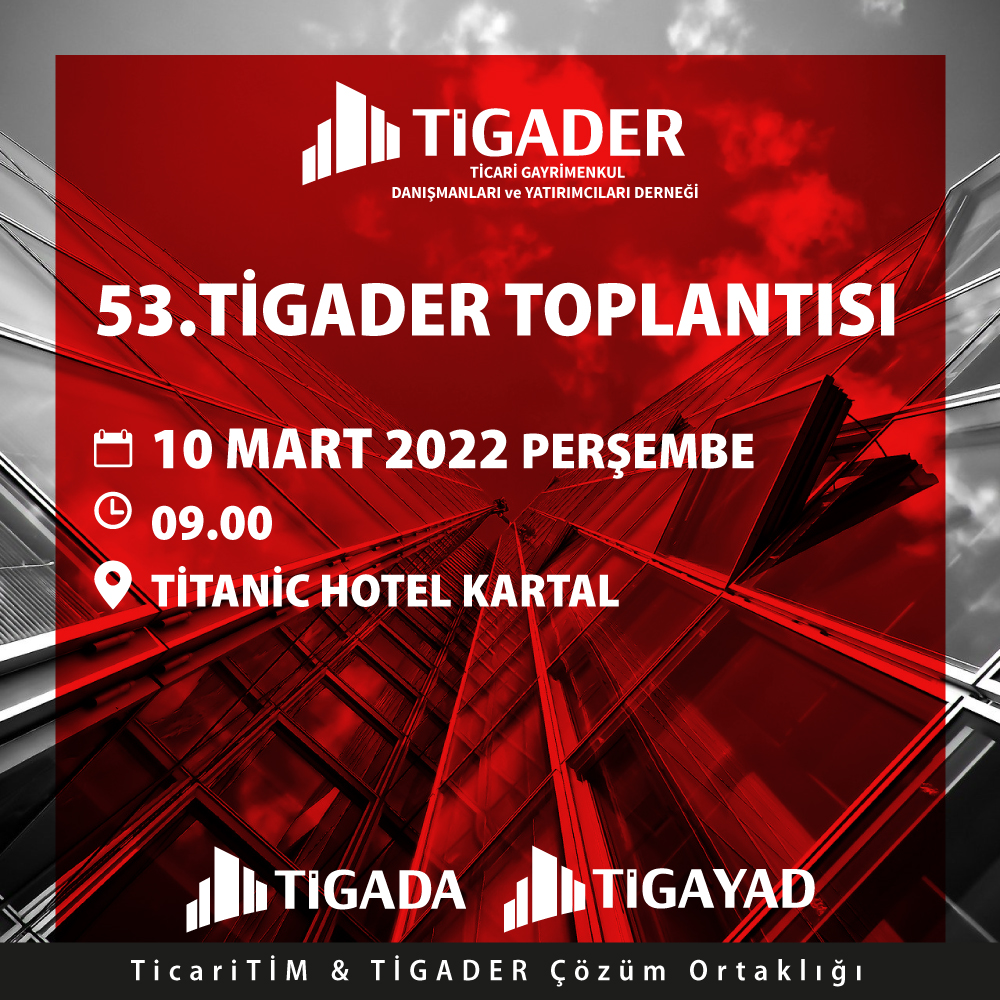 2022 yılına muhteşem bir başlangıç yaptık, güçlenerek büyümeye devam ediyoruz, lütfen yerinizi hemen alınız!

Detaylı bilgi için 👇

tigader.org.tr/haber/53tigade…