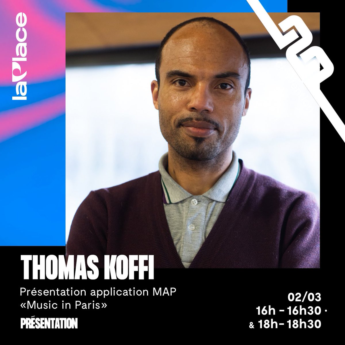 MusicInParis_FR's tweet photo. RDV du 2 au 6 mars à @LaPlaceHipHop pour la #L2PConvention, la première convention professionnelle en France dédiée au hip-hop 🔥
L'équipe de https://t.co/KiowjGCeKO sera présente le 2 mars, pour 2 sessions de présentation de la plateforme, de 16h à 16h30 et de 18h à 18h30. 🚀 https://t.co/39esuhT5oV