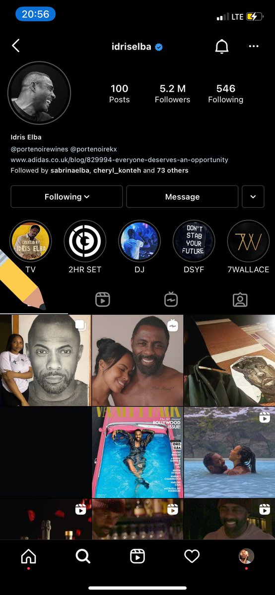 blissartbc's tweet photo. Made it to Idris Elba’s Instagram page 😩🥺🥺🙏🙏🙏 https://t.co/aOnsIB8IJj
