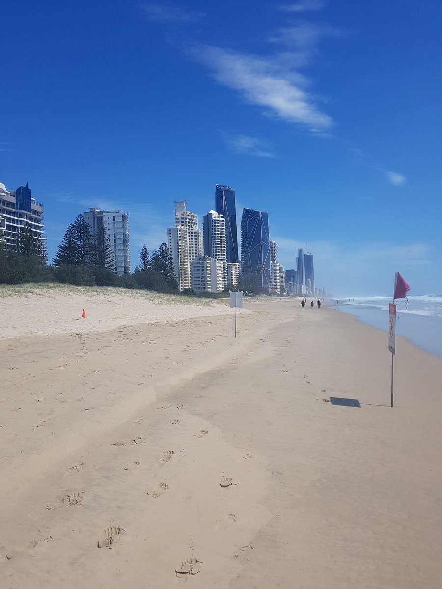 I actually love walking on the beach