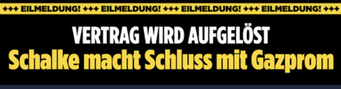 ⁦<a href="/s04/">FC Schalke 04</a>⁩ ⁦<a href="/BILD/">BILD</a>⁩ Alternativlos‼️ und Danke und Respekt für den Mut bei der finanziellen Lage. Gutes Karma wird dabei helfen. #Peace