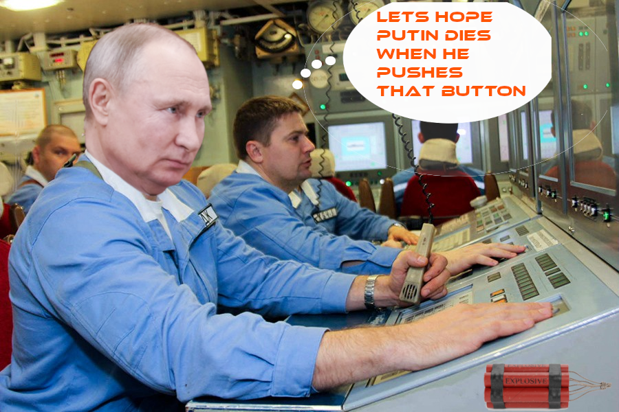 Meme by Dealazer.com

deaLazer - Fear &amp; War.mp3

Go get 'em

Lets hope big explosion arise when he pushes the button of destruction.

Not photoshop'ed, just Gimped!

#putin #putinmeme #russia #nuclear #war #wars #future #meme #bomb #bombs #death #putindidnotkillhimself