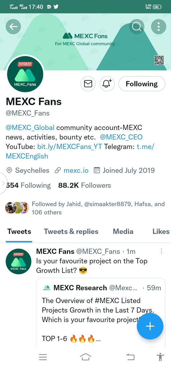 MLokman247's tweet photo. @MEXC_Updates @MEXC_Global @GOGO_coin @MEXC_Fans @Lokmangp64 
@saddam59420 
@velukup2001 

#MEXCGlobal https://t.co/j5cyQOzZuL