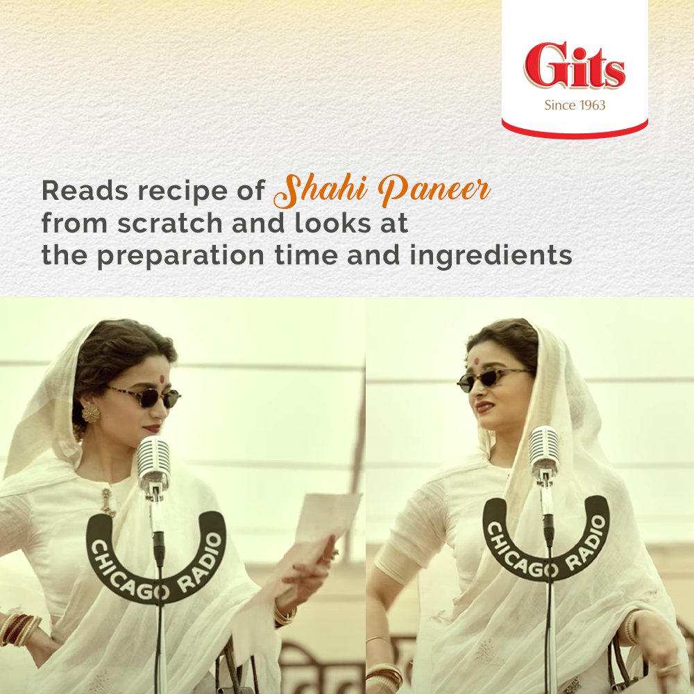 Gitsfood's tweet image. #GitsFood #SpiceMixes #RestaurantTaste #MadeInMinutes #ShahiPaneer #GangubaiKathiawadi #AliaBhatt