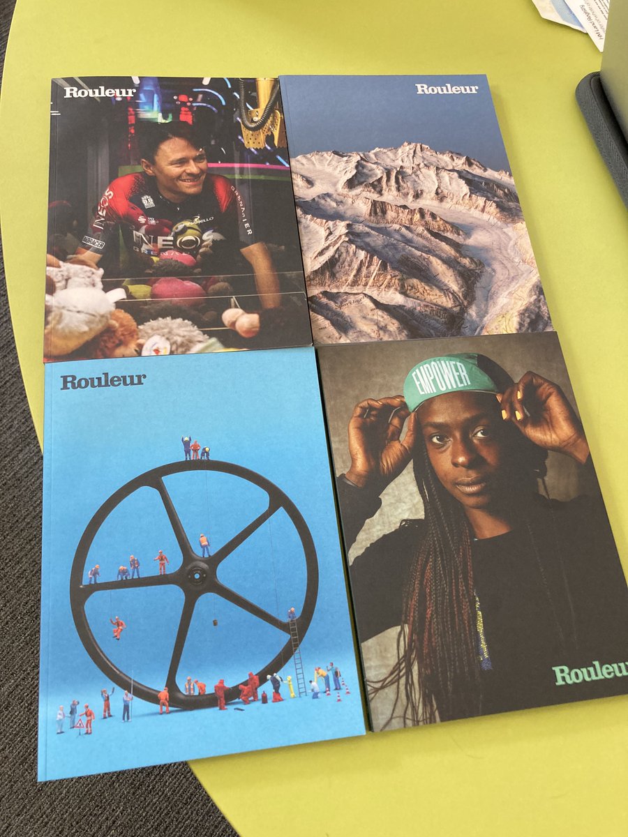 Andymcgra's tweet photo. Today is my last day at @rouleur after nine years here. It's been an immense joy: I've lived my creative dream, interviewing so many cyclists, working with exceptional colleagues &amp; freelancers and making beautiful magazines. Hopefully I made a lot of people love cycling too https://t.co/3KBM1K9IX7