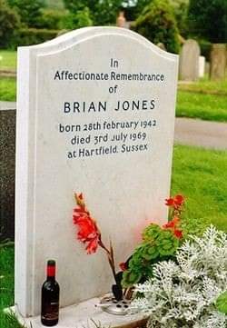 Happy Heavenly Birthday Brian Jones....he would have been 80. 