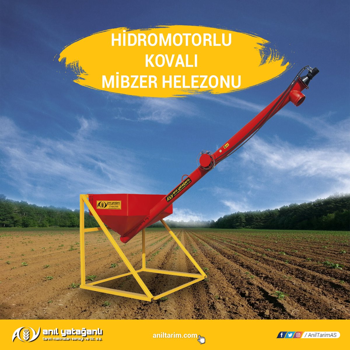 AnilTarimAS's tweet photo. Hidromotorlu Kovalı Mibzer Helezonu

#helezon #helezonkonveyör #hidromotor #hidromotorluhelezon #mibzer https://t.co/8OMuRnib7R