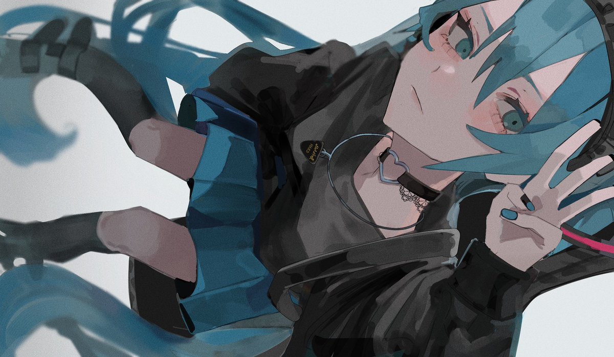 初音ミク「#初音ミク 」|︎︎ Bekukoのイラスト