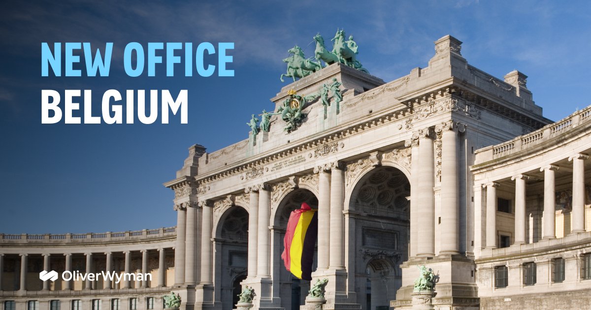 OliverWyman's tweet photo. We continue to expand our footprint in #Europe! We are glad to announce we open an office in Brussels and appoint Steven Vermeylen as Head of Belgium. Learn more > https://t.co/XvGcWIcFLX #OWBelgium #OWInTheNews https://t.co/PHoPyn58vG