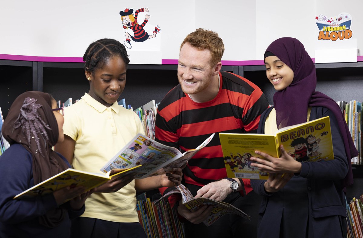 Beano (@beanoofficial) on Twitter photo And a special thanks goes to @islingtonbc and the blamtastic <a href="/LaycockPAY/">Laycock Primary</a> Year 6 for getting loud with us. 😊 😀
#BeanoLibrariesAloud #WorldBookDay And a special thanks goes to @islingtonbc and the blamtastic <a href="/LaycockPAY/">Laycock Primary</a> Year 6 for getting loud with us. 😊 😀
#BeanoLibrariesAloud #WorldBookDay
