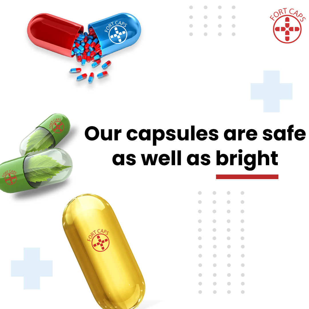 We have a wide range of colors that helps our client's brands to stand out! 

Our capsules are natural and completely free of synthetic pigments and additives.

At Fortcaps Healthcare, we believe in serving for better health tomorrow.