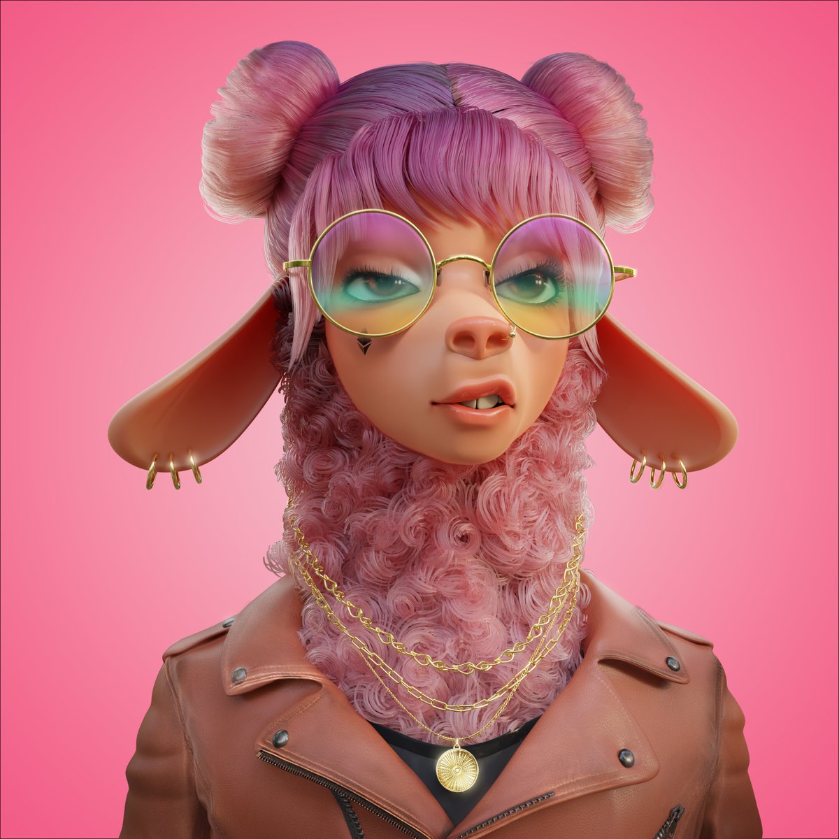 LaidBackLlamas's tweet image. GM to all my bada** #LadyLlamas 👩‍🎤 💎