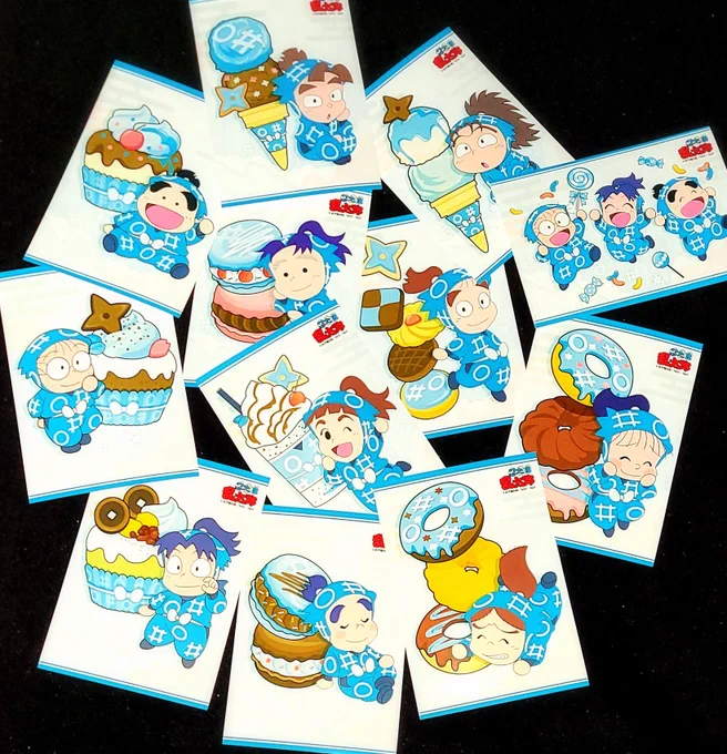 おなじみの『忍たま×ファミプリ』から可愛すぎるコレクションがきた～!!!

本日発売の第1弾は"一年は組"。
スイーツがすごく凝っててじっくり見てしまう…今後のコラボカフェで売ってほしいやつ😋
次回も楽しみです! 