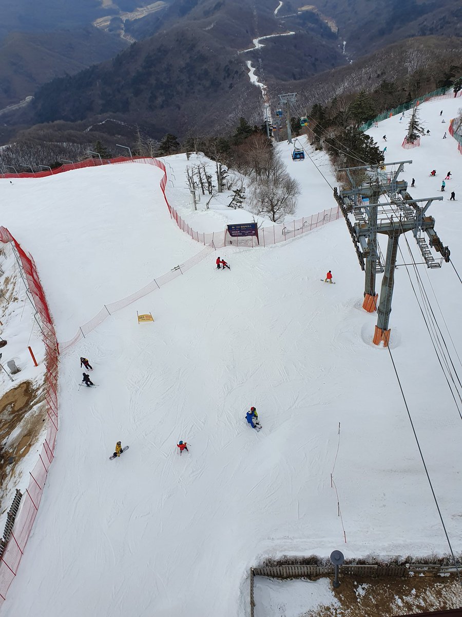 용평 스키장 

발왕산♡정상♡스키♡