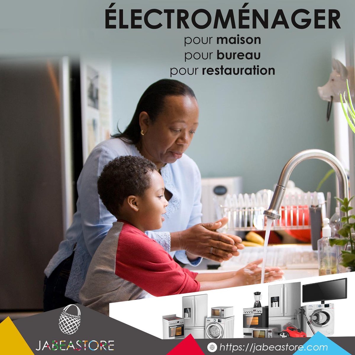 jabeastore's tweet photo. Déjà la fin de Février 2022, nous allons bientôt entamer le mois consacré à la femme. Quoi de plus normal de faire un cadeau à celle qui illumine nos foyers ✨
JabeaStore c’est aussi des produits électroménagers pour équiper votre cuisine. Pensez y !
Service client 📲: 652219101 https://t.co/PH0njcAnix