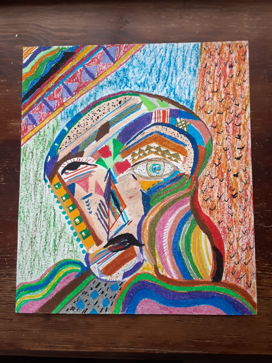 BobbyLevin57's tweet photo. Available for purchase....oil pastel on paper...14inches by 16inches https://t.co/nYjGF2B6wc