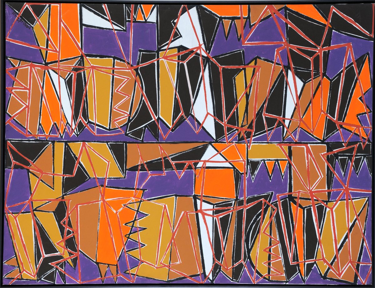 The works of artist #HusseinMadi depicts the variations of a subject through multiplication, reaching an exceptional depth and harmony in his compositions.⁠ Book your tickets and explore #WhenImagesSpeak by #TheDubaiCollection: bit.ly/3K25eFX

<a href="/DubaiCulture/">Dubai Culture</a> <a href="/artdubai/">Art Dubai</a>