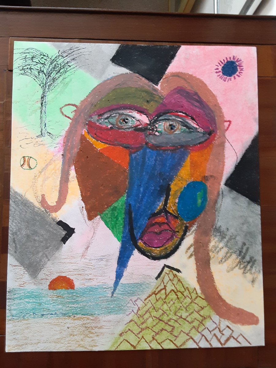 BobbyLevin57's tweet photo. Available for purchase.....pastel and oil pastel on paper.....15inches by 16inches https://t.co/tI8mgESyGN