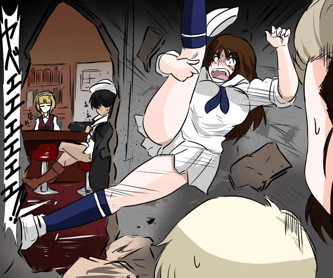 また「楽しいサメさんチーム(ムラカミネタ)」原点回帰で描きたいね。そういえば、パロディはともかく最近楽しい絵あまり描いてなかった気がする… 