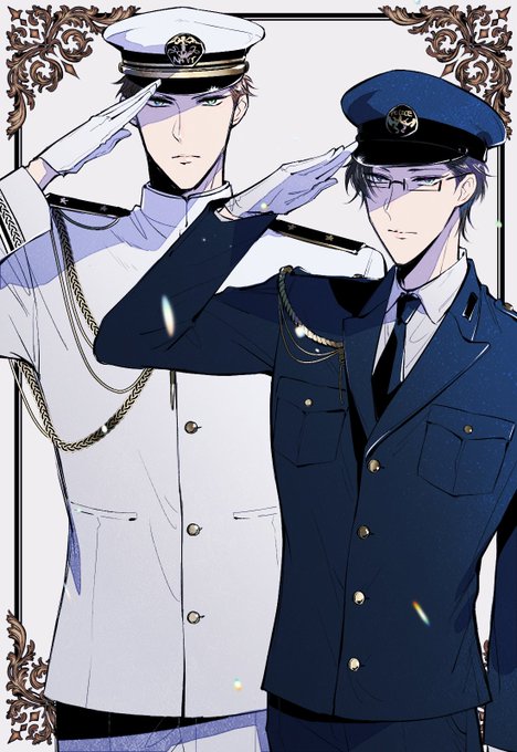 制服+敬礼はいくらでも見たい 
