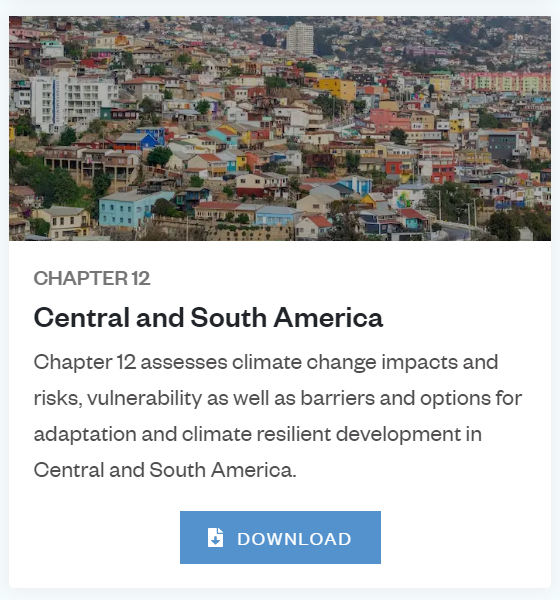 arguedasortiz's tweet photo. Amigues y colegas de América Latina, en este link está el capítulo 12 del informe del #IPCC, que se enfoca en América Central y América del Sur:

https://t.co/67EXAKgt3F https://t.co/RoU804gO6a