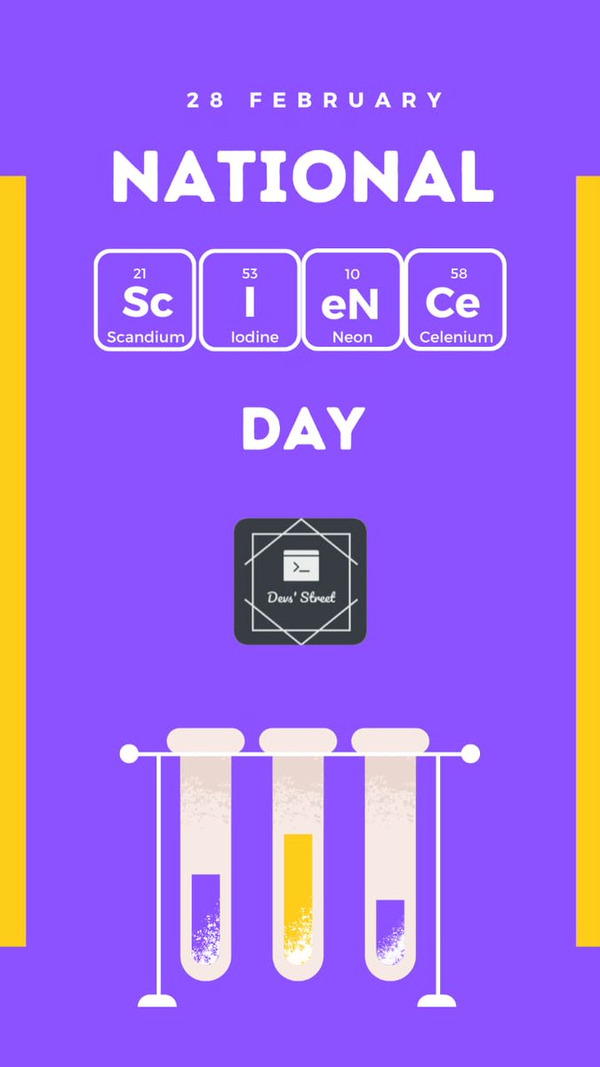 devs_street's tweet photo. #NationalScienceDay2022 https://t.co/s3KiKsL7tX