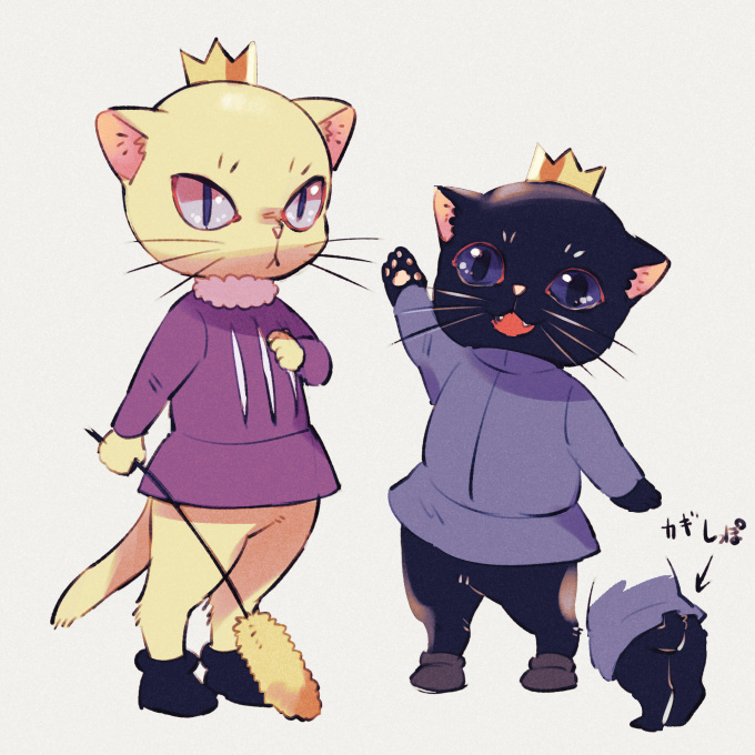 #今月描いた絵を晒そう
猫ましまし 