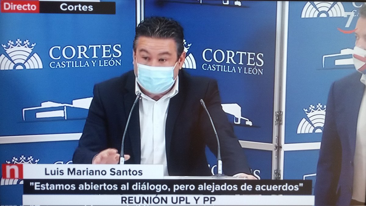 UPLeones's tweet photo. En todo caso, tal y como apuntó @luismasr en rueda de prensa, se antoja difícil llegar a un acuerdo, dado el férreo rechazo del PP a que la Región Leonesa ejerza su derecho constitucional a la autonomía, así como a llevar a cabo una descentralización de las instituciones de CyL. https://t.co/0AzzXkmyMA
