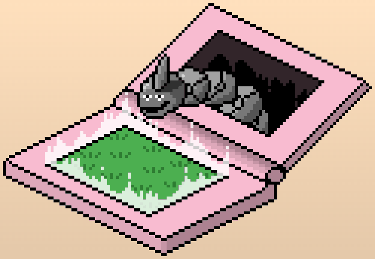 CamDoesPixelart's tweet photo. Derpy looking Onix https://t.co/4EjHWabOnr