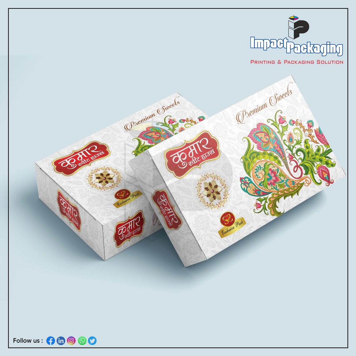 PackagingImpact's tweet image. #ImpactPackaging #Bhandup #PrintingSolution #Packaging #Printing #offsetprinting #boxprinting
You can send in your inquiries
Impact Packaging
Phone : +91 22 3574 2511
Email : impactpackaging5@gmail.com
Web : impactpackaging.in