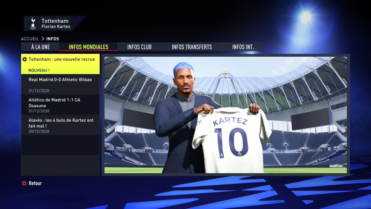 Florian_02_07's tweet photo. Me voila a #Tottenham ! #Kartez #FIFA22 #twitch #ps4 #gamer #twitchfr #PS4share https://t.co/bqq2hVdlWg