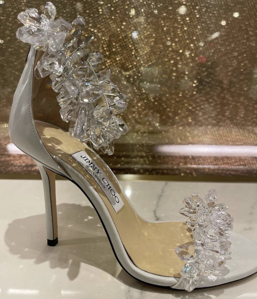 bottegalolita's tweet photo. Jimmy Choo crystal heels https://t.co/wQsA63QXW5