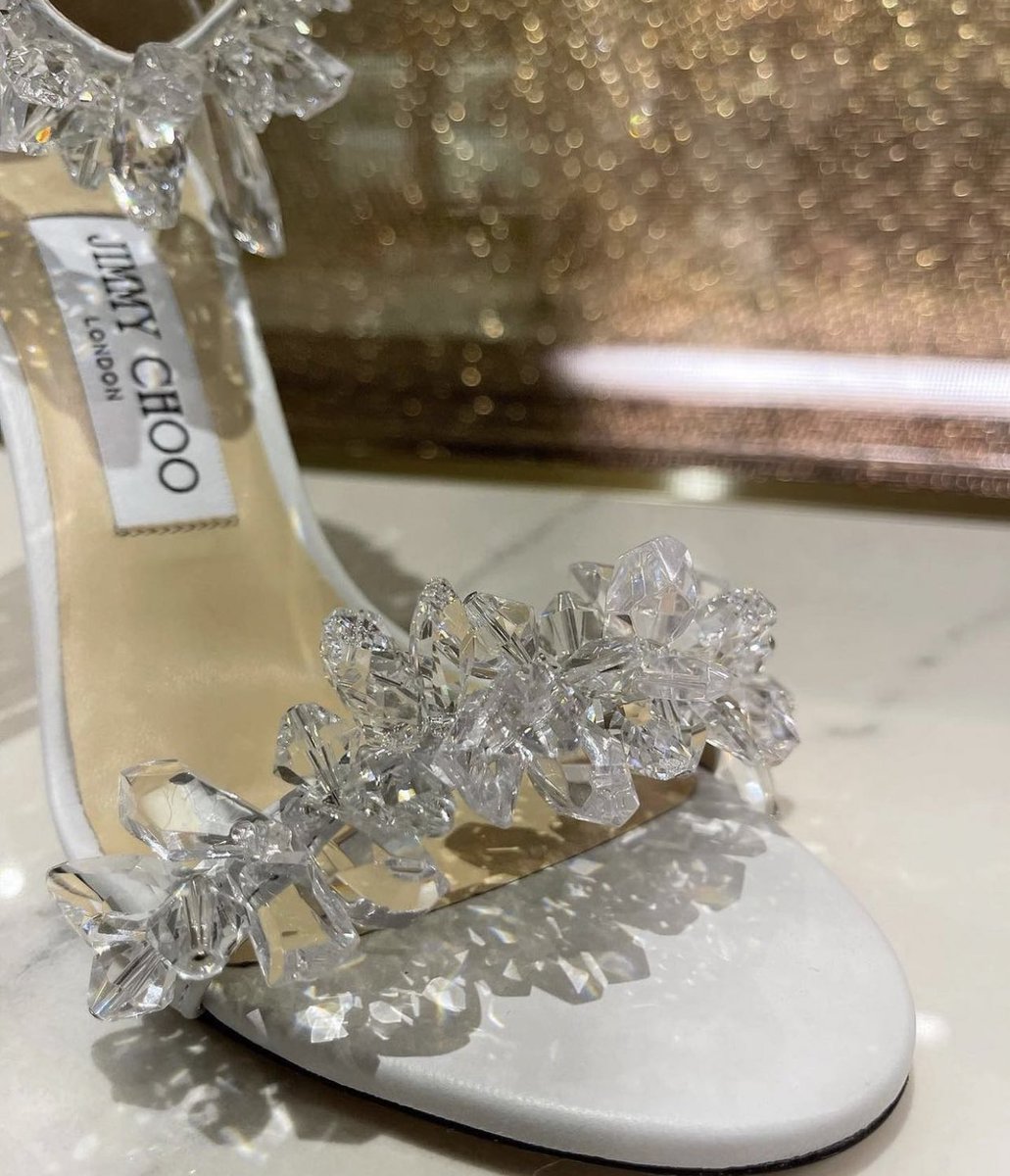 bottegalolita's tweet photo. Jimmy Choo crystal heels https://t.co/wQsA63QXW5