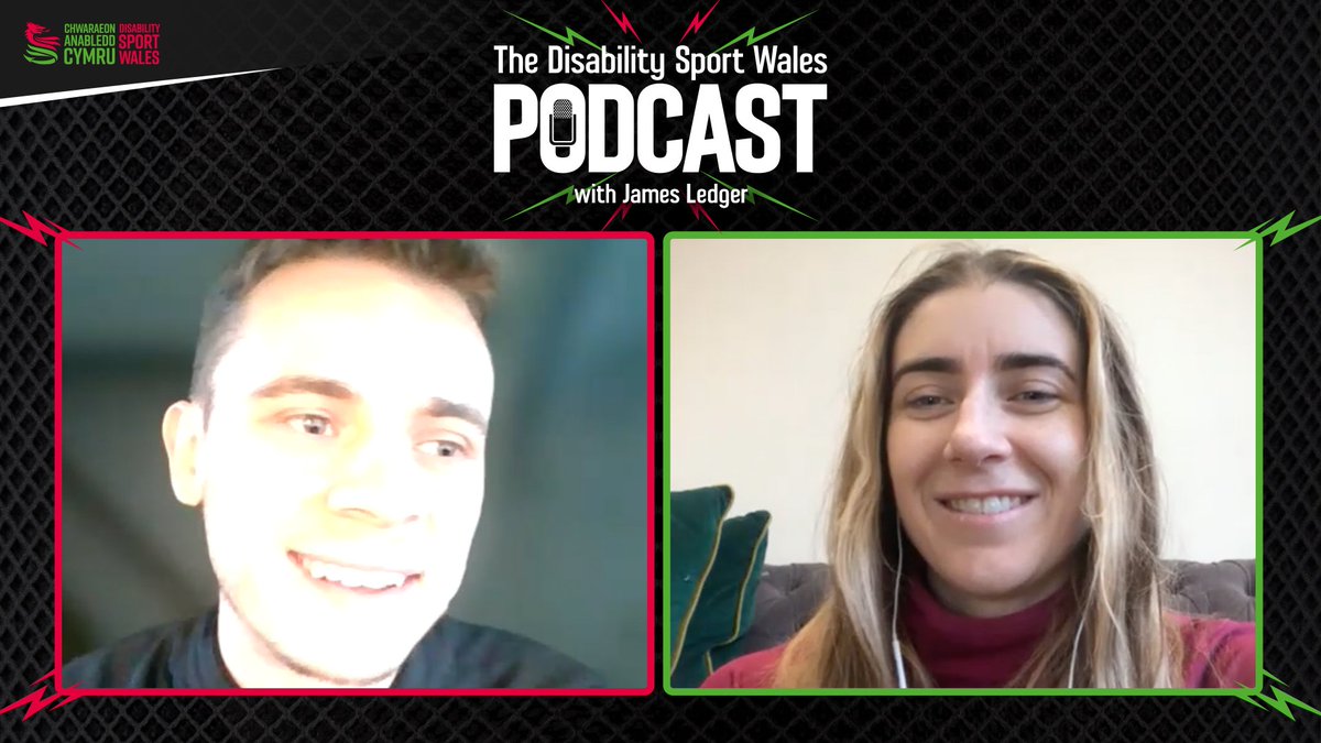 dsw_news's tweet photo. Latest episode of The Disability Sport Wales Podcast is here!🎙

Thank you to the wonderful @LibbyClegg for joining @JamesLedger93 - why not listen to or watch their conversation this lunchtime?

🎙 https://t.co/0uMZictXuP 
📺 https://t.co/oC5T5bkude https://t.co/sraMmQXME1