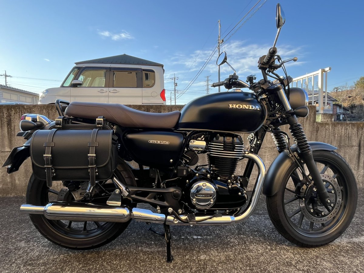 れなし㊃ GB350 大和ステンレス製 キャプトンマフラー ジョイント部