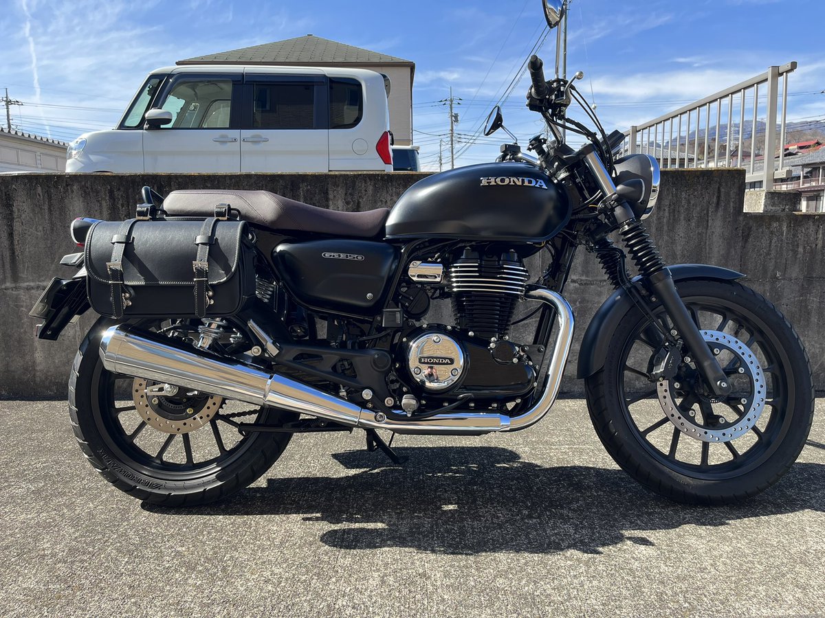 れなし㊃ GB350 大和ステンレス製 キャプトンマフラー ジョイント部