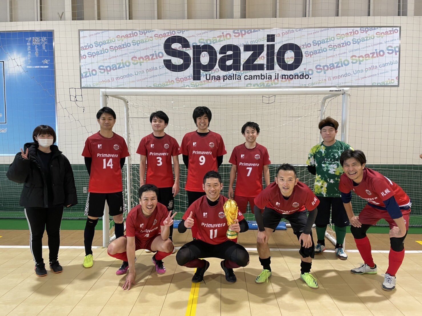 Primavera 札幌市フットサルチーム 昨日2 27イーワンオープン大会に参加して参りました 予選リーグ4戦3勝1敗 決勝リーグ2戦2敗 フットサル 札幌 フィールド Fp ゴールキーパー Gk ゴレイロ 募集 イーワン 転勤族 地元 T Co