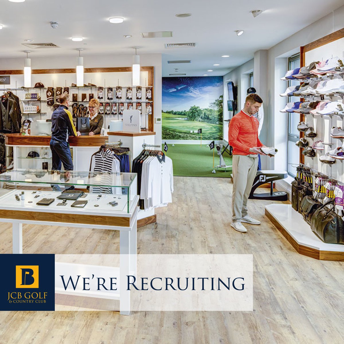 We are recruiting! We currently have a number of front of house roles available. Please contact recruitment@jcb.com for further information 🚜💨 #jcbgolf #nopplaceforsecondbest