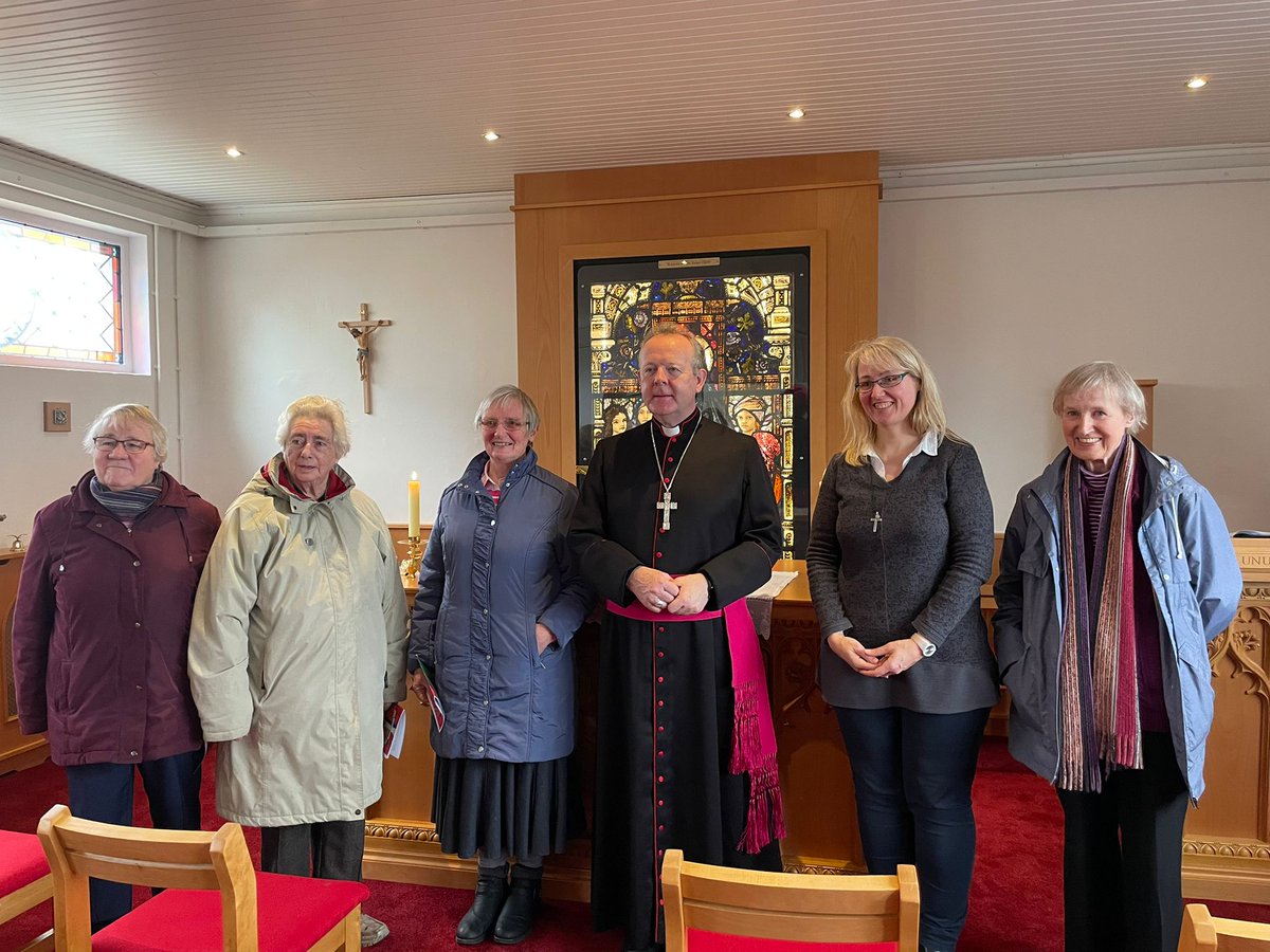 ArmaghParish's tweet photo. Archbishop Martin dedicates &amp; blesses new School Oratory in St Catherine's College, Armagh. https://t.co/4kektQkI0t