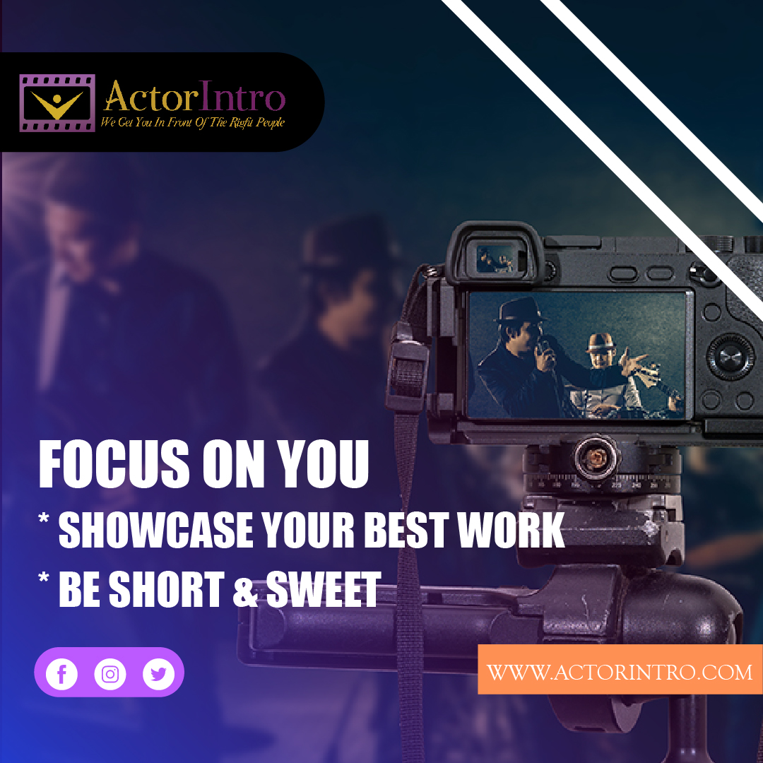 A strong actor demo reel will catch the attention of agents and casting directors and may even land you an audition or a position! 

#movies #actorslife #actorstudio #castingdirector #acting