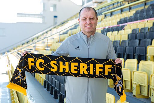 Yuriy Vernydub: Sheriff Tiraspol's manager says he is "not afraid" as he quits the Europa League club to fight in Ukraine