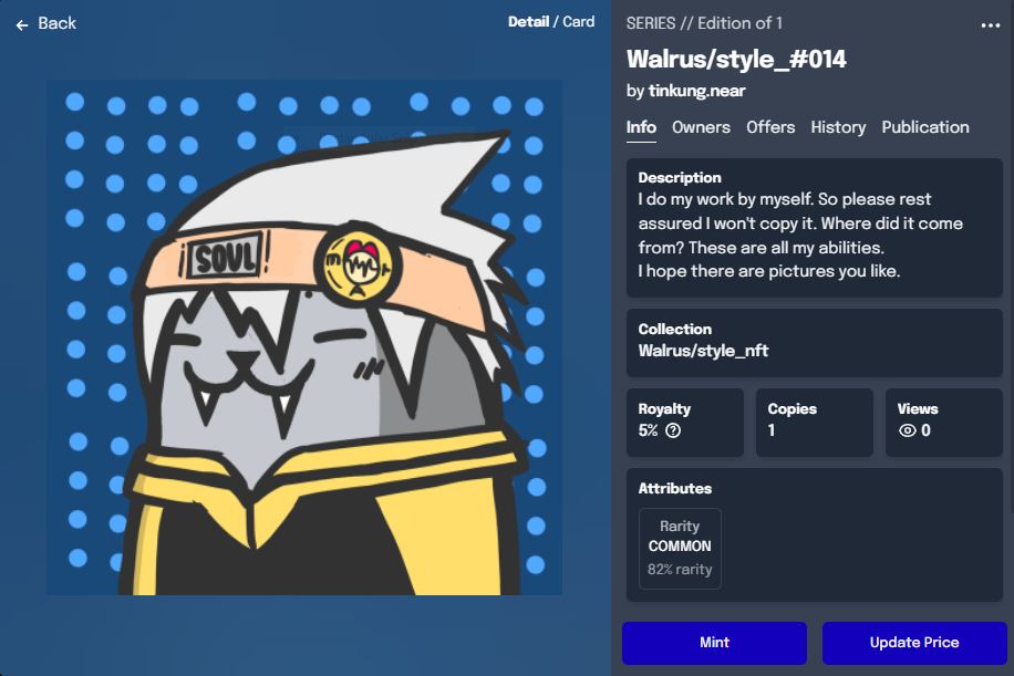 Walrus/style_nft tweet media