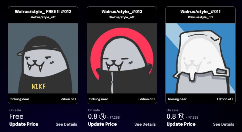 Walrus/style_nft tweet media