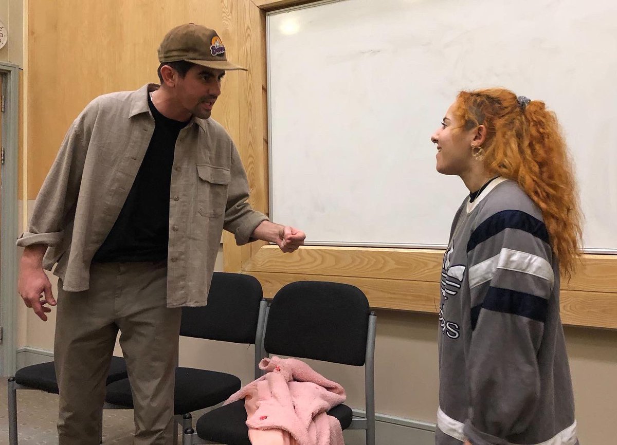 OddArtsUK's tweet photo. 🙌🏽GREAT•FIRST•DAY🤩 of our new #LGBTQ show ‘Out’ with the brill young people at @york_college just in time for the end of #LGBTHistoryMonth. We can't wait for more people to get their eyes on this show 🌈 #oddarts #out #NewPerformance #workshop #forumtheatre #actors https://t.co/Agn0urghTS