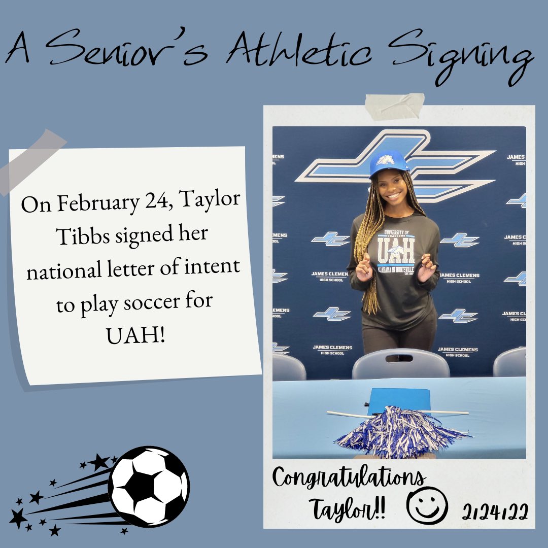 Congratulations Taylor! We’re all so proud of you! 💕🎉

<a href="/jchsjetsoccer/">JC Jets Boys Soccer</a> <a href="/JCHS_GS/">JCHS Girls' Soccer</a>