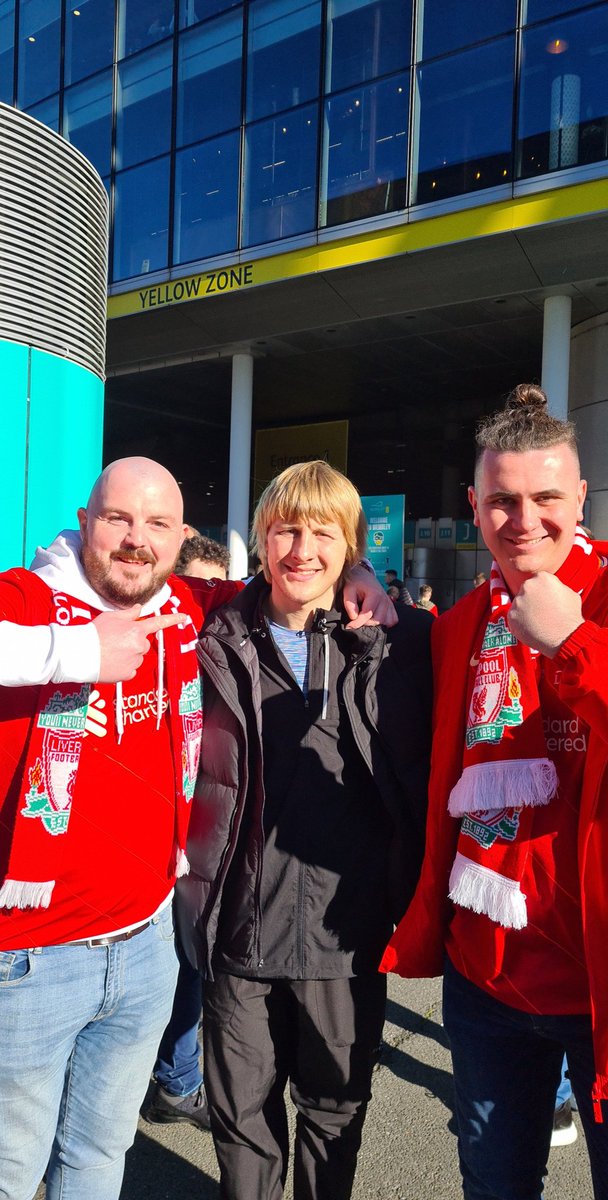 Seeing <a href="/theufcbaddy/">Paddy The Baddy</a> just before the game yesterday made it even more special!